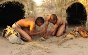 Creating fire for warmth or cooking is one of the most recognised aspects of hunter-gatherer culture!